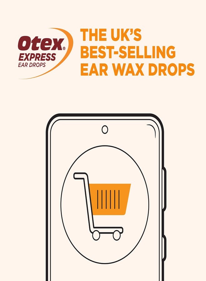 Otex Express Ear Drops for Hardened Ear Wax, 10ml - Image 4